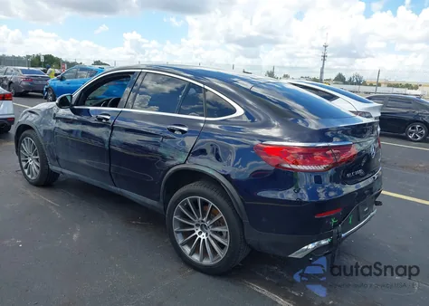 2021 Mercedes-Benz Glc 300 4Matic Coupe из США, поврежденный, VIN W1N0J8EB3MF905768